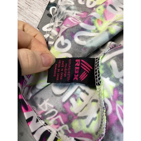 RBX Girls Performance Sweat No Tears Black Shirt Multi-Color Size L (14/16) - Picture 4 of 5